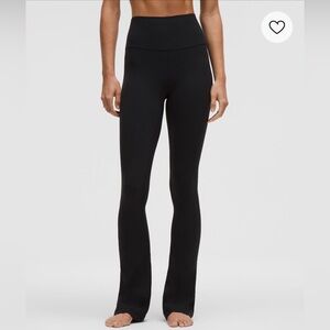 lululemon athletica Align Black Mini Flare Pants, size 14, 32 inch inseam